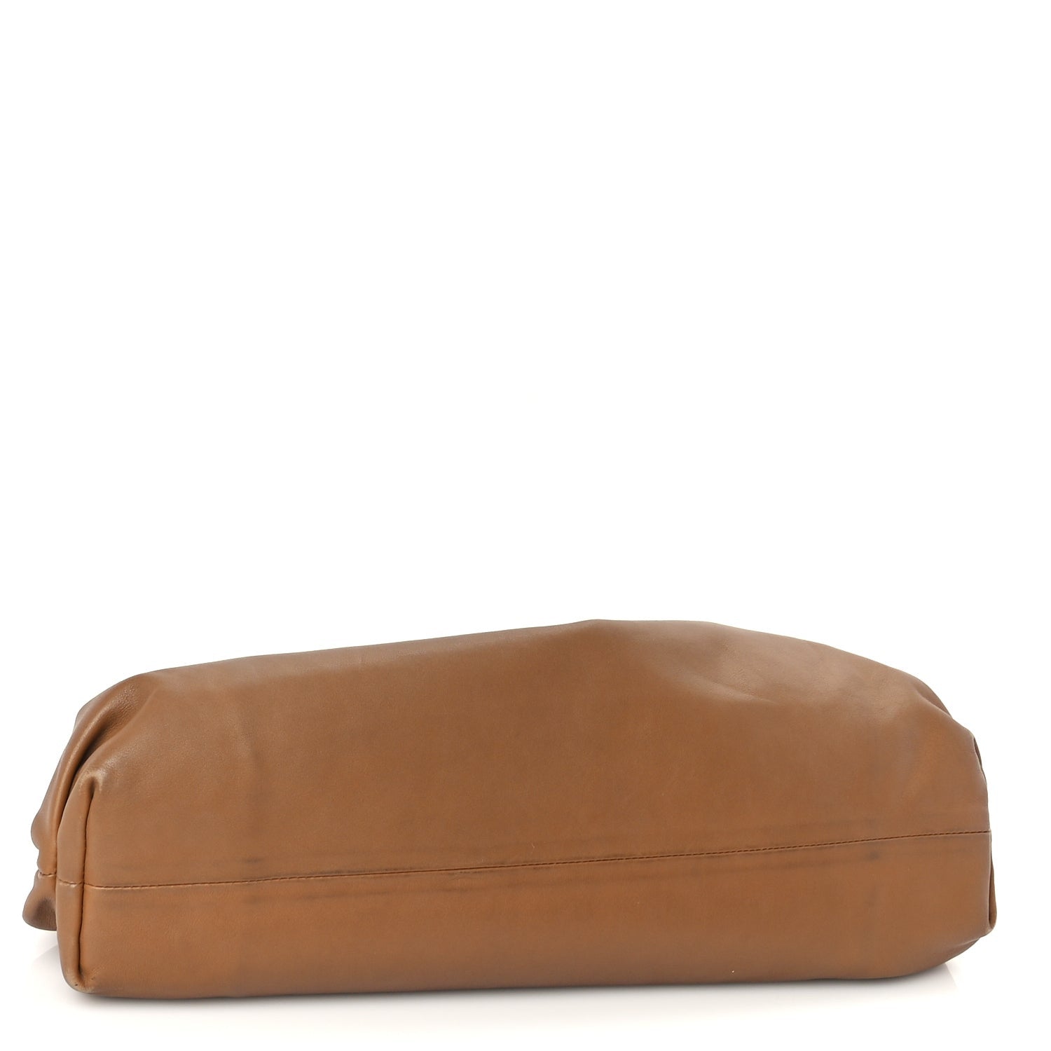 Bottega Veneta Smooth Butter Calf The Pouch Oversized Clutch Cammello 4 of 9