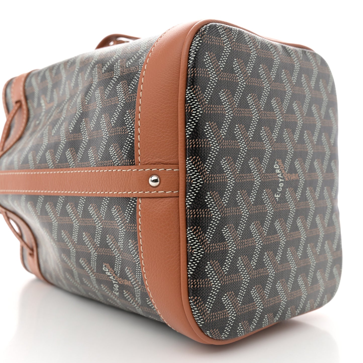 Goyardine Petit Flot Bucket Bag PM Black Gold