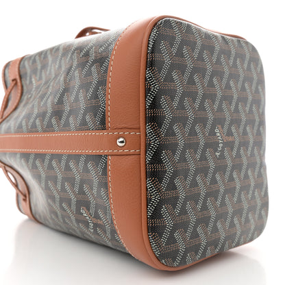 Goyard Goyardine Petit Flot Bucket Bag PM Black Gold 8 of 10