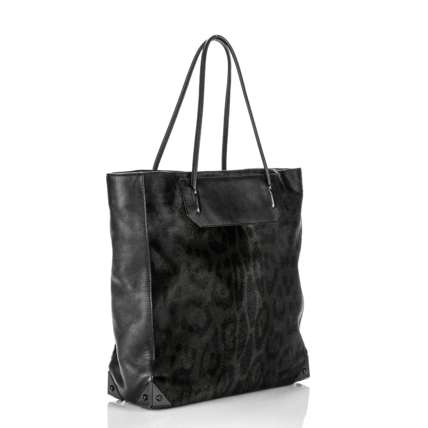 Calf Hair Prisma Tote Soil