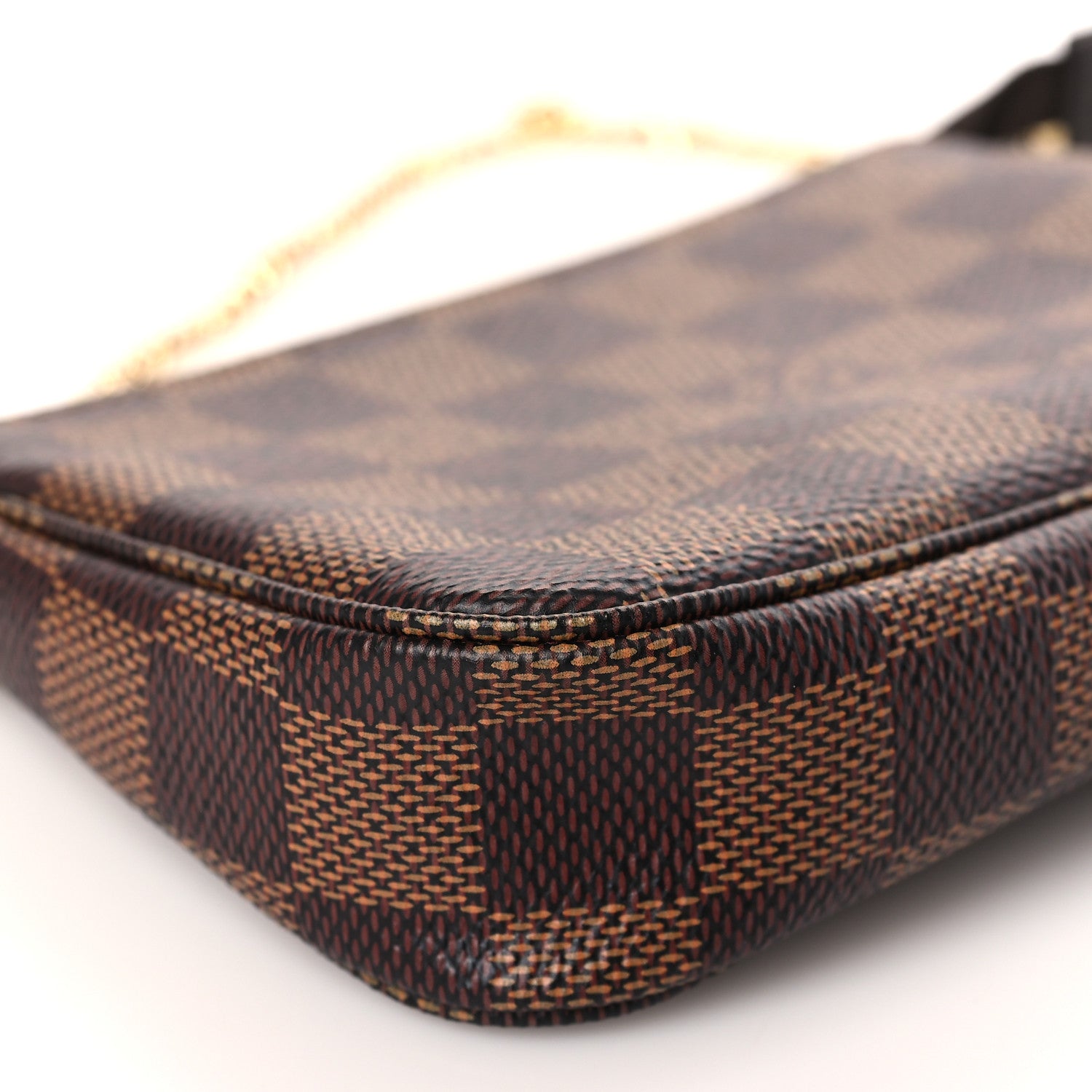 Louis Vuitton Damier Ebene Mini Pochette Accessories 7 of 9