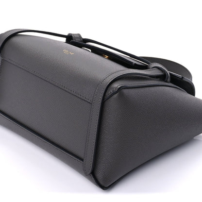 Celine Grained Calfskin Nano Belt Bag Grey 8 of 8