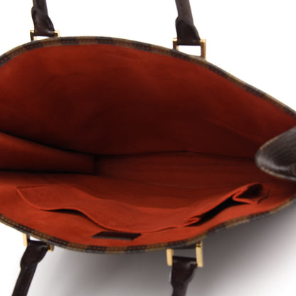 Louis Vuitton Damier Ebene Sac Plat 5 of 10