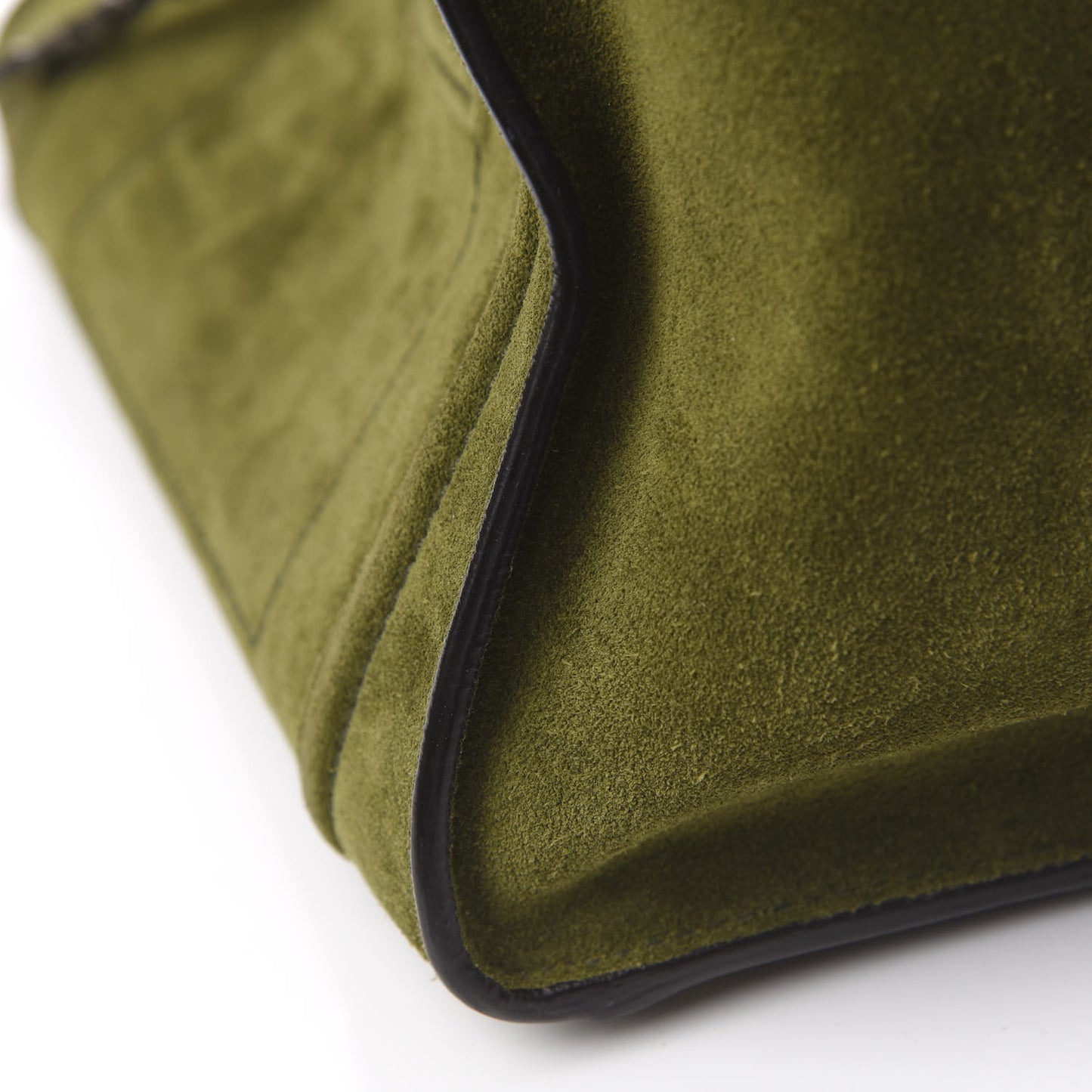 Suede Medium Phantom Luggage Olive
