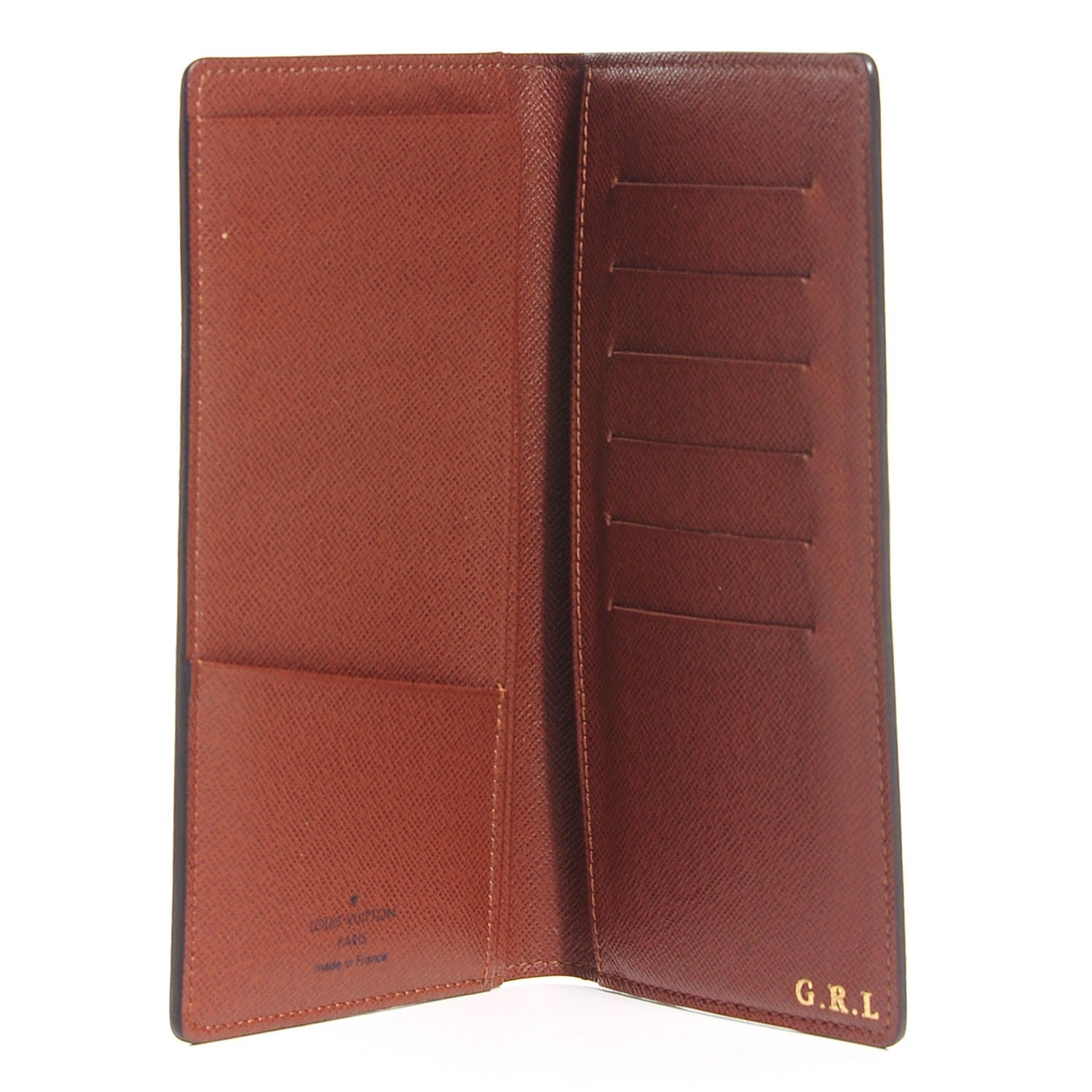 Louis Vuitton Monogram Porte Valeurs Checkbook Wallet 8 of 8