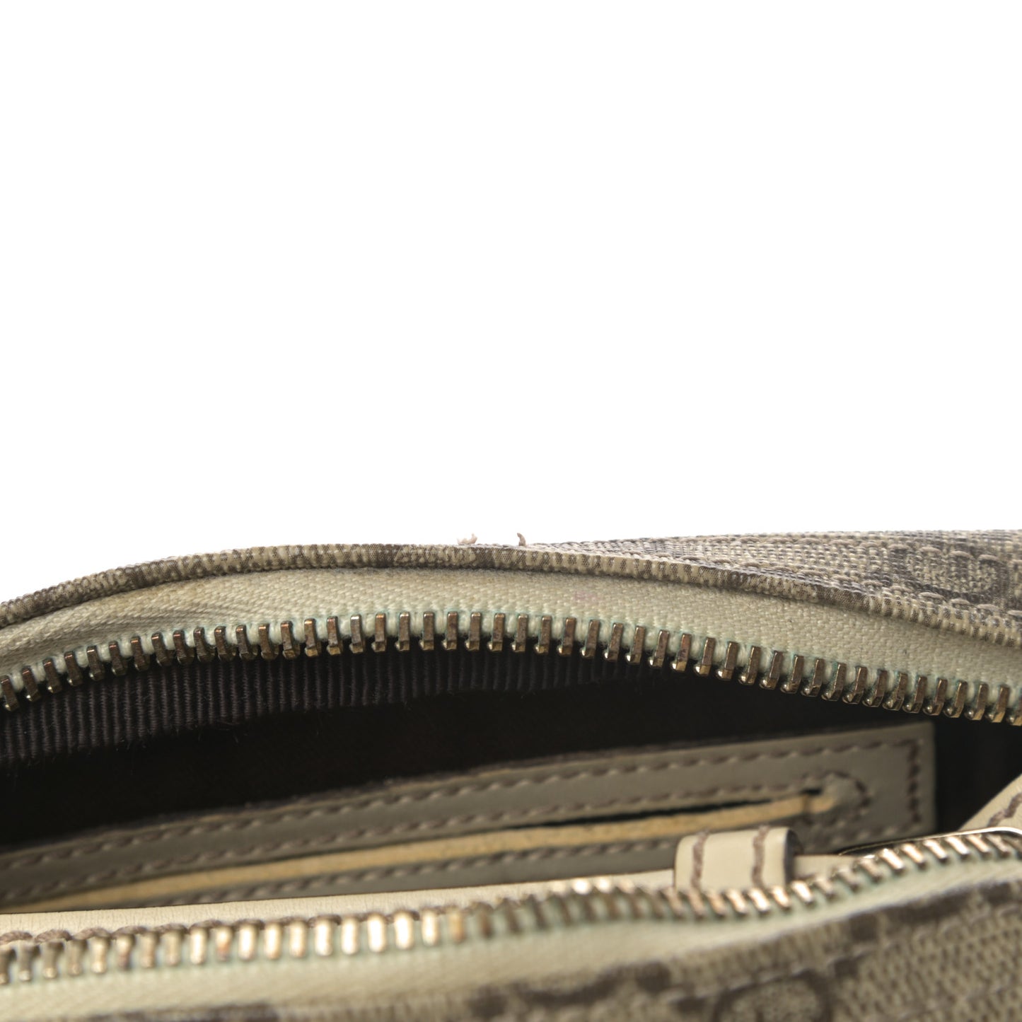 GG Plus Monogram Small Shoulder Bag Off White