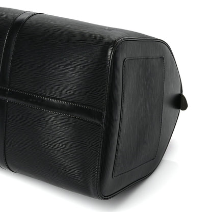 Louis Vuitton Epi Keepall 50 Black 9 of 9