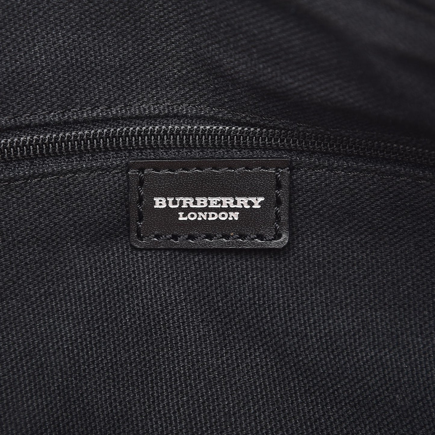 House Check Satchel Black