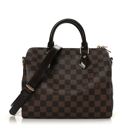 Louis Vuitton Damier Ebene Speedy Bandouliere 25 1 of 12