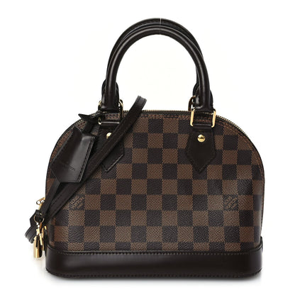 Louis Vuitton Damier Ebene Alma BB 1 of 8