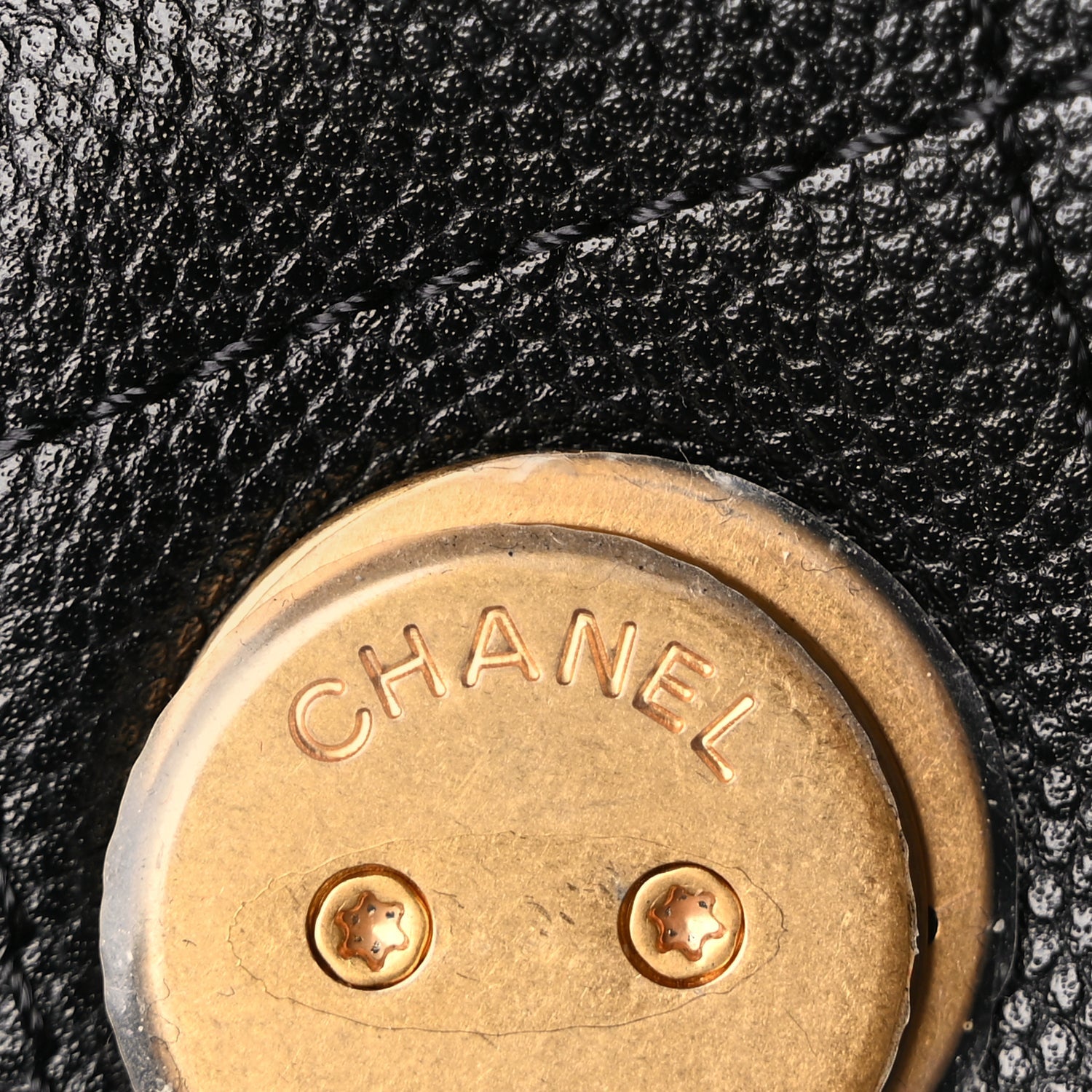 Chanel Caviar Quilted Large  25 Handbag Black 6 of 9