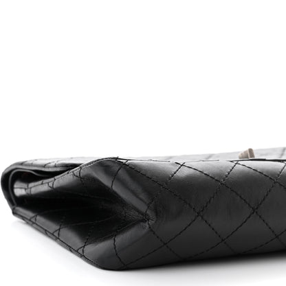 Chanel Aged Calfskin Quilted 2.55 Reissue 226 Flap Black 9 of 11