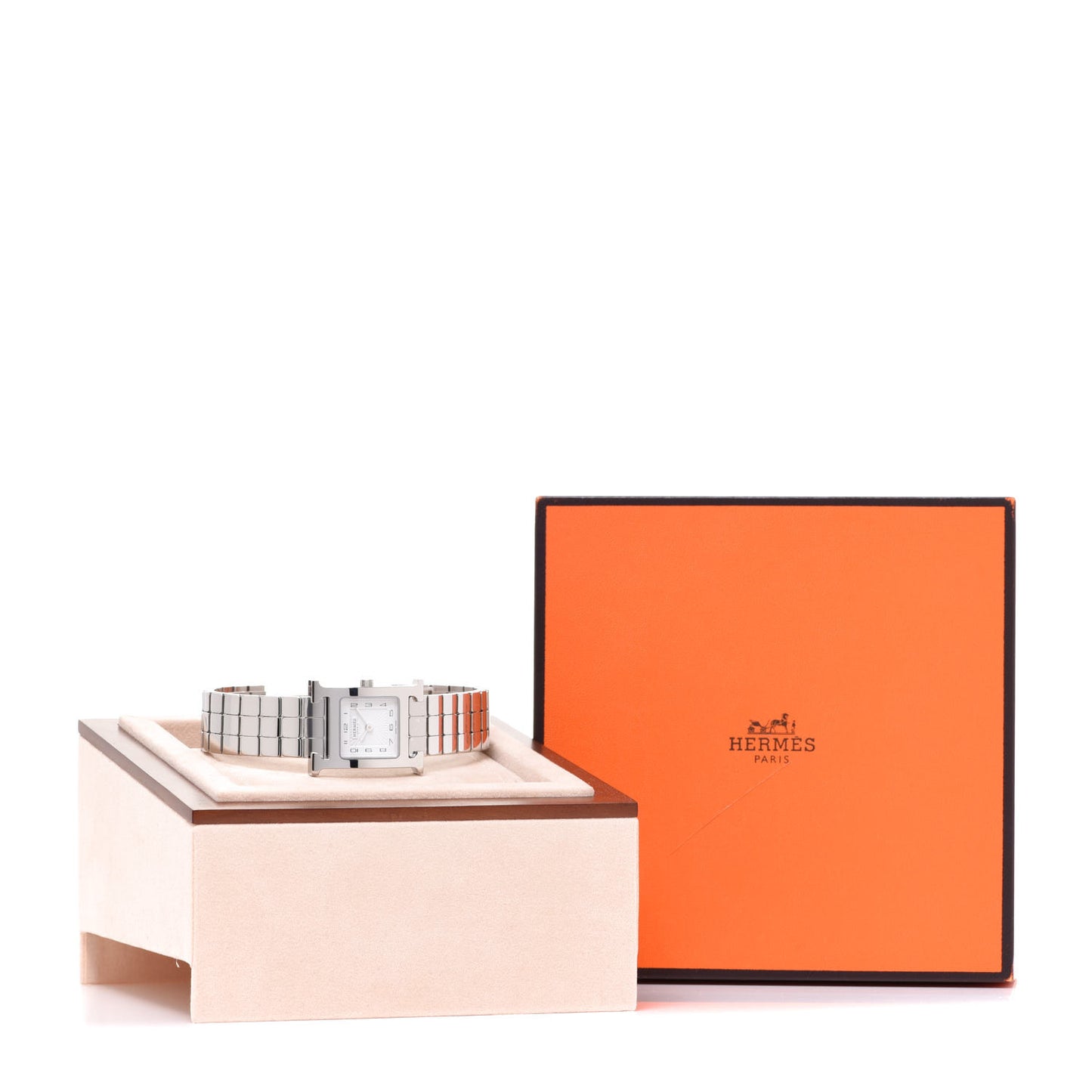 Stainless Steel 21mm Heure H Hour Quartz Watch