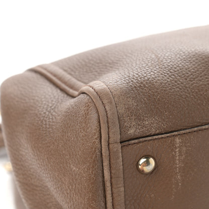 Gucci Pebbled Calfskin Medium Soho Shoulder Bag Brown 11 of 24