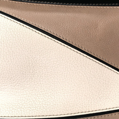Loewe Calfskin Small Puzzle Bag Taupe Black 6 of 8