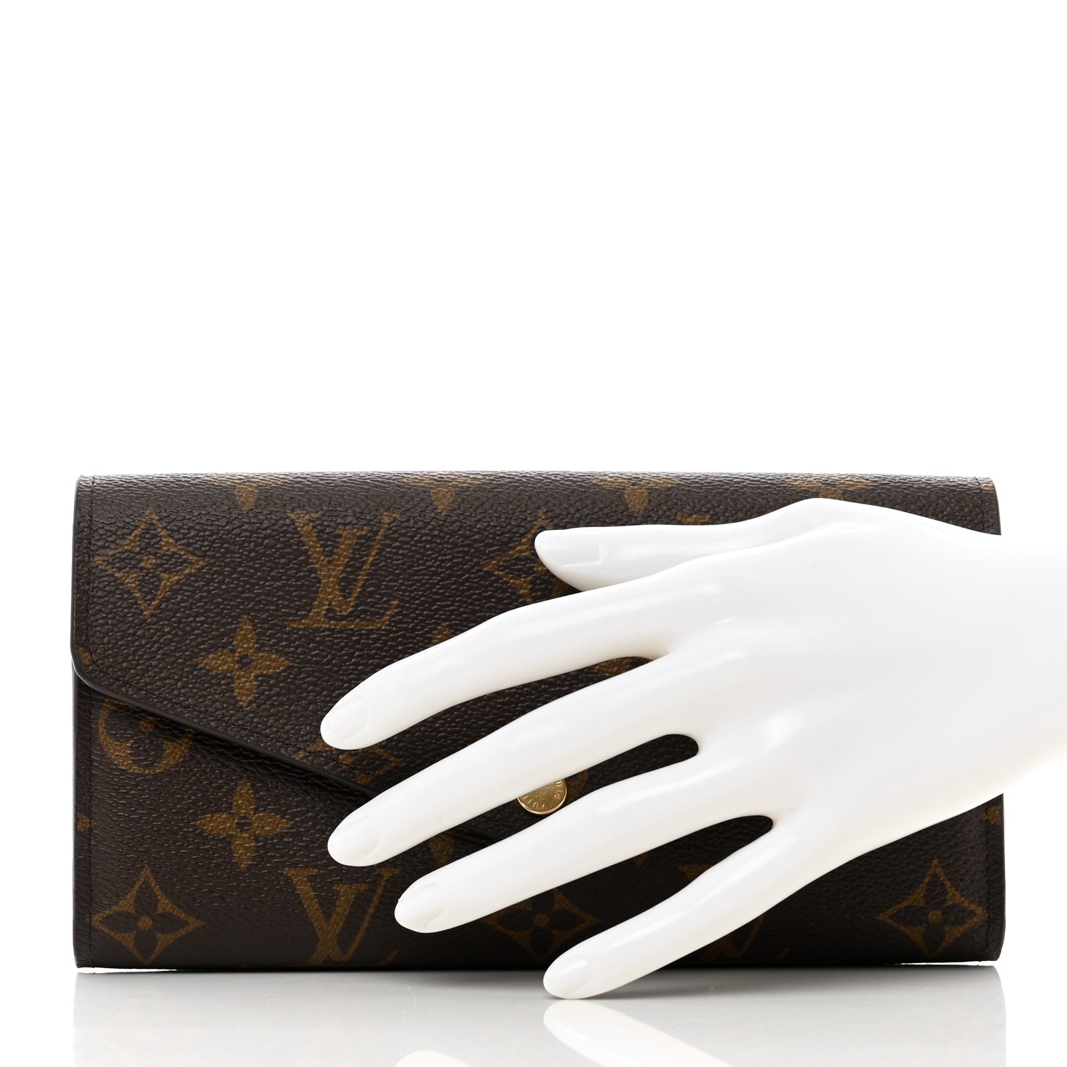 Louis Vuitton Monogram Sarah Wallet NM 2 of 7