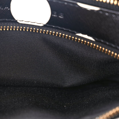 Marc Jacobs Saffiano The Dot Snapshot Camera Bag Black White 4 of 8
