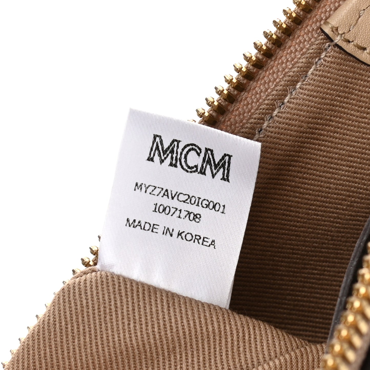 Visetos Original Medium Pouch Beige