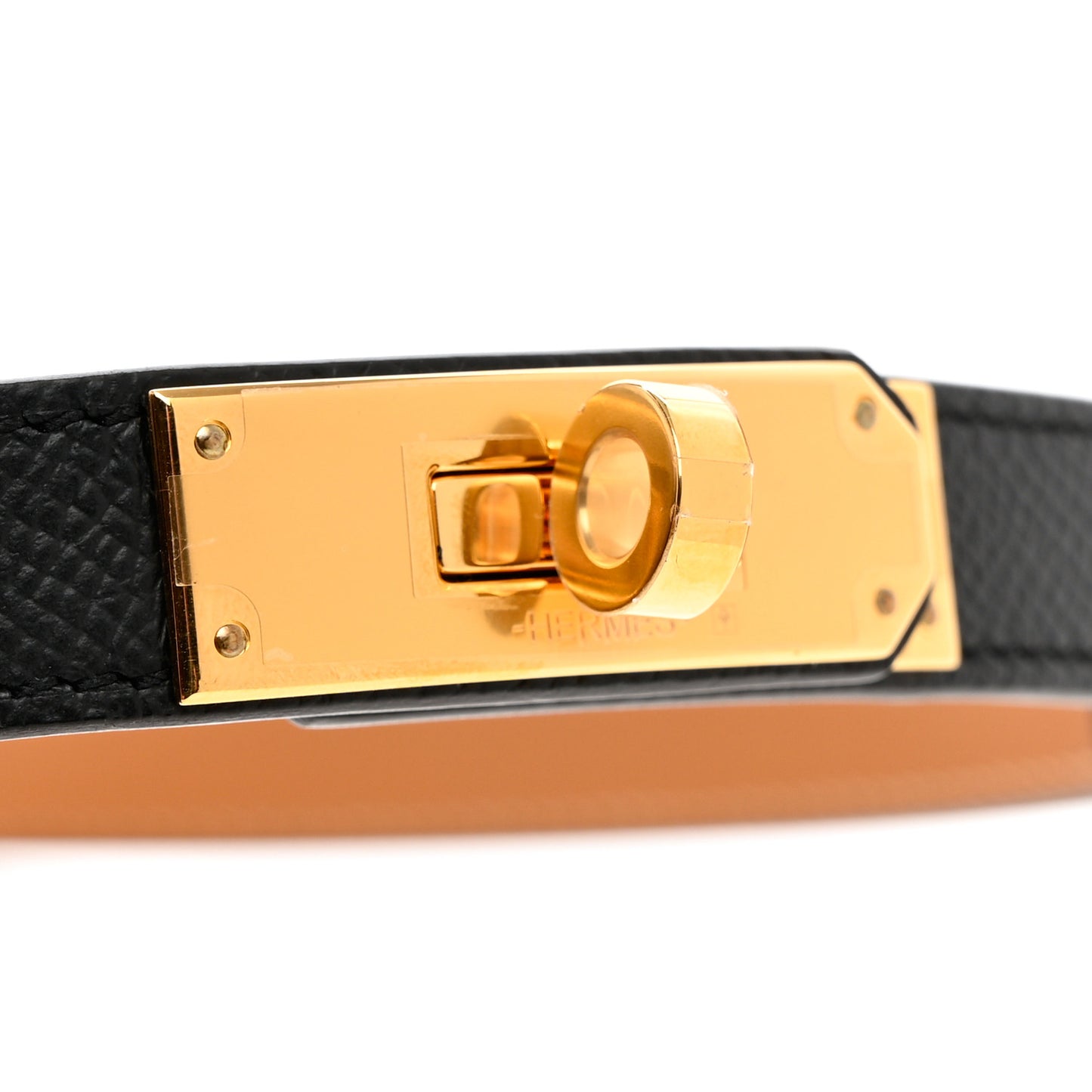 Epsom Kelly Pocket Belt Black