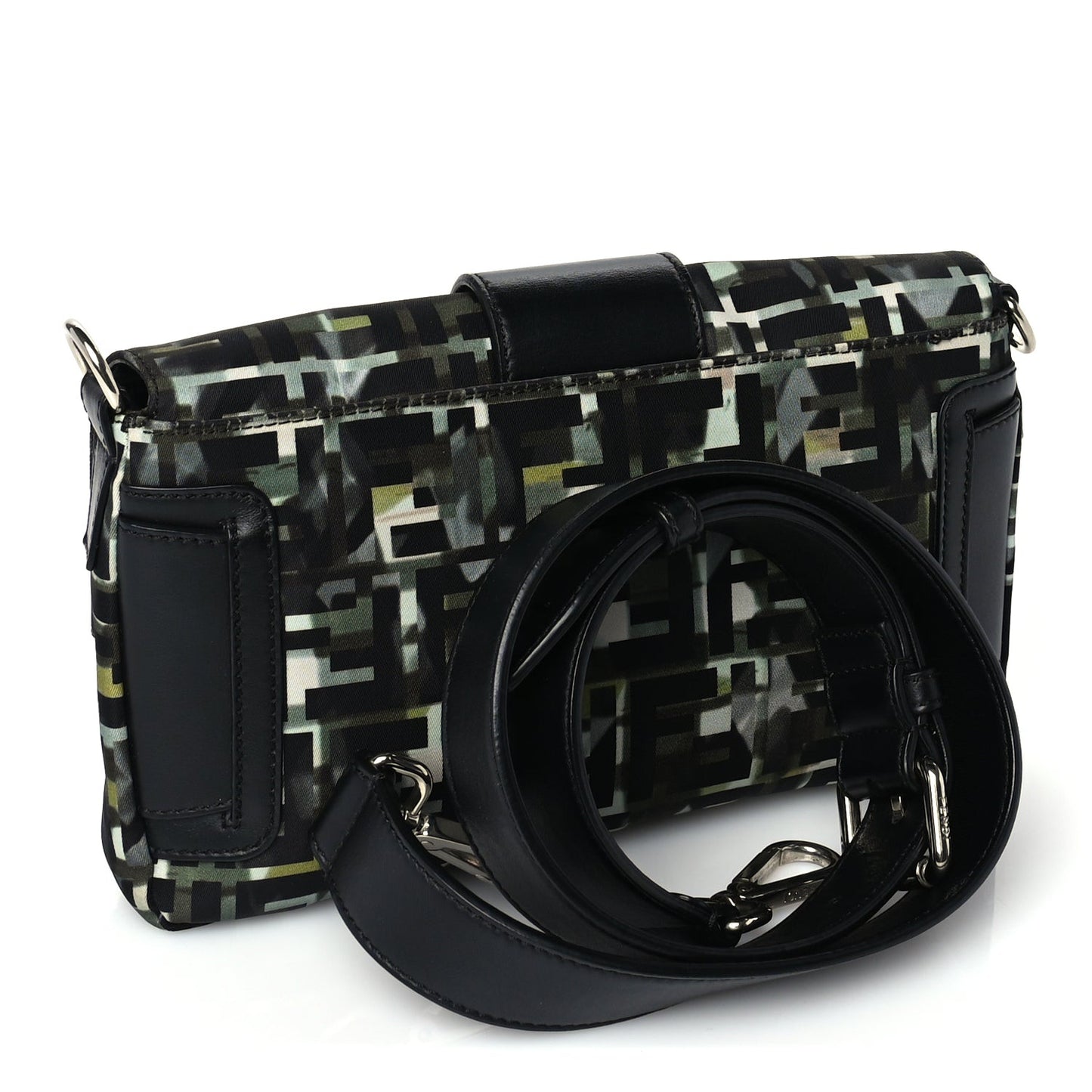 Nylon CamouFF Baguette Belt Pouch Multicolor