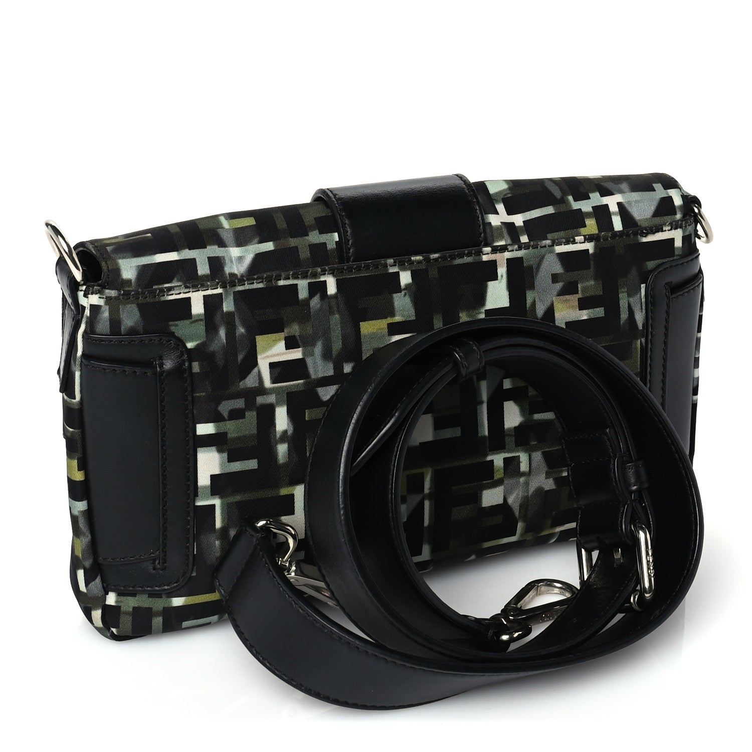 Fendi Nylon CamouFF Baguette Belt Pouch Multicolor 2 of 8