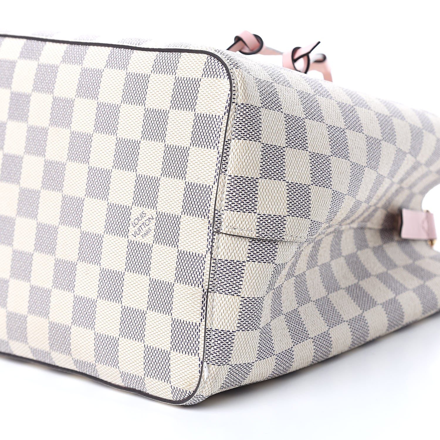 Louis Vuitton Damier Azur Neonoe MM Eau De Rose 8 of 10