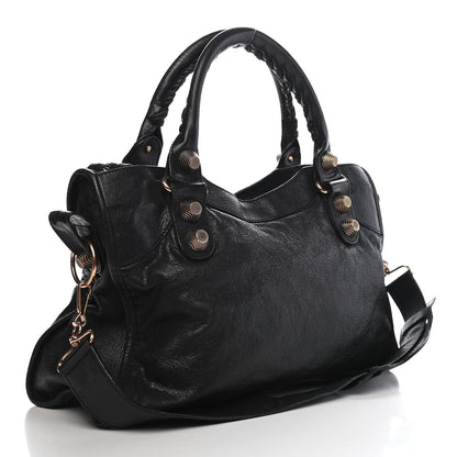 Balenciaga Agneau Giant 21 Rose Gold Hardware City Black 3 of 11