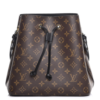 Louis Vuitton Monogram Neonoe MM Black 1 of 8