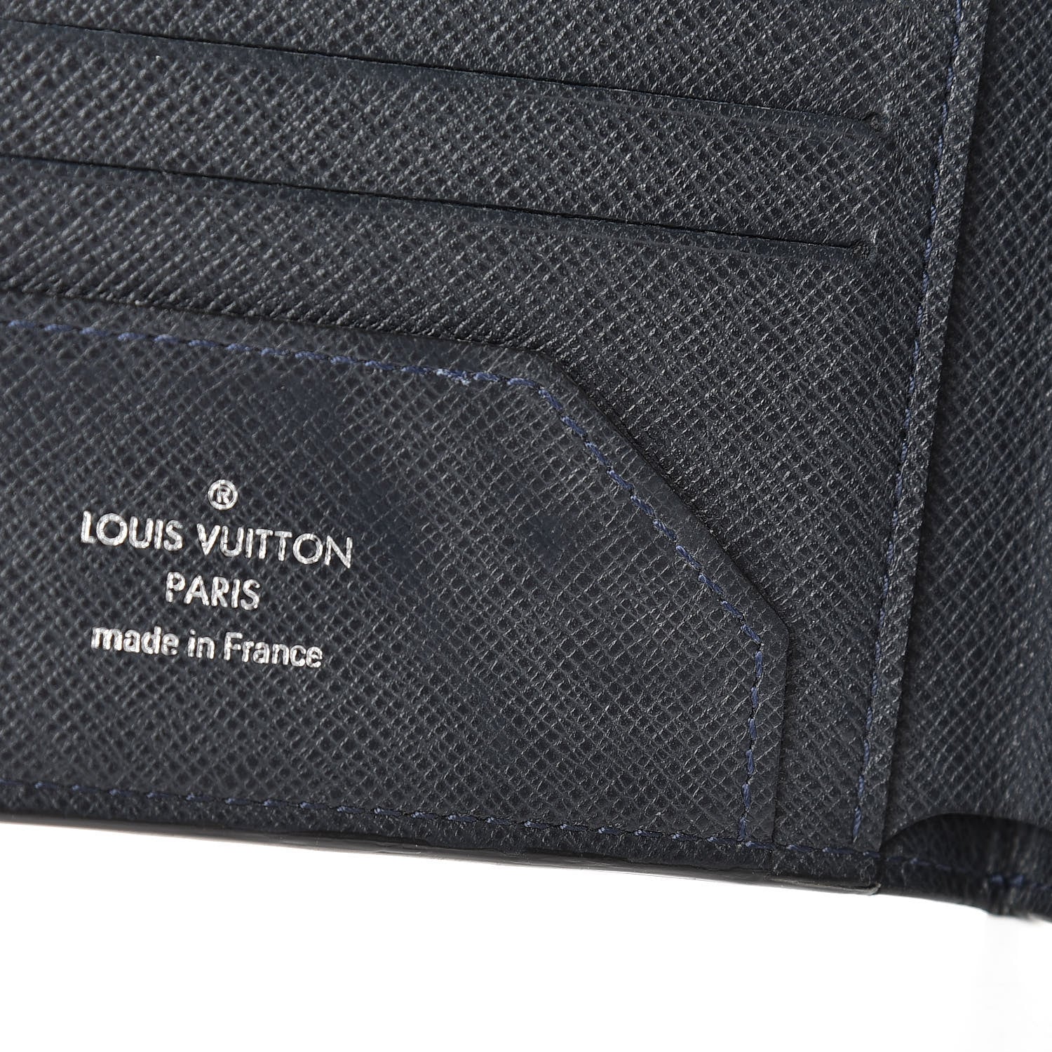 Louis Vuitton Taiga Compact Bi-Fold Wallet Boreal 8 of 10