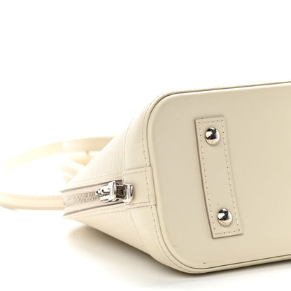 Louis Vuitton Epi Alma BB Ivory 9 of 11