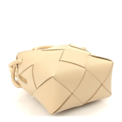 Bottega Veneta Lambskin Maxi Intrecciato Mini Cassette Camera Bag  Porridge 8 of 8