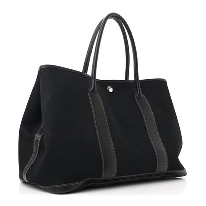 Hermes Toile Negonda Garden Party Tote 36 MM Black 3 of 7