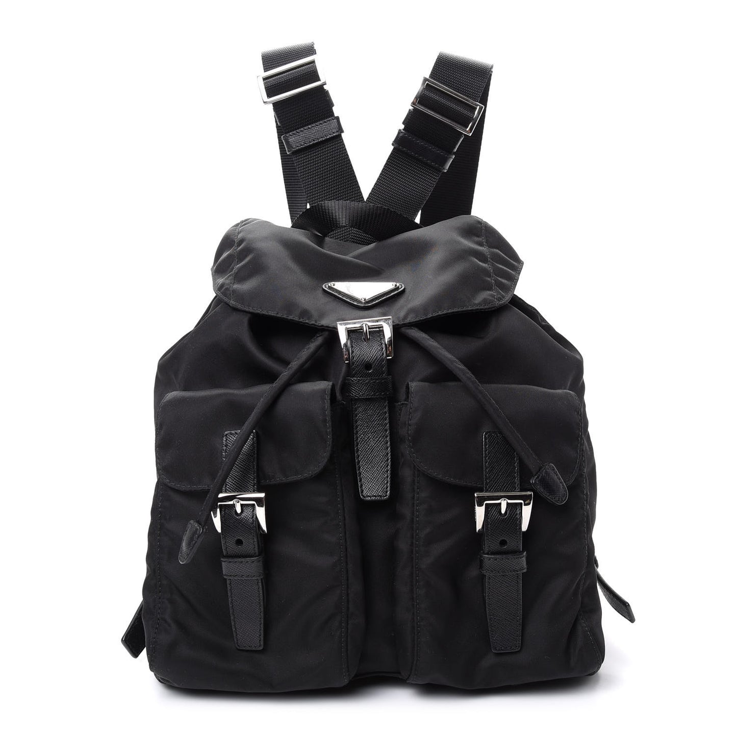 Nylon Vela Small Backpack Black