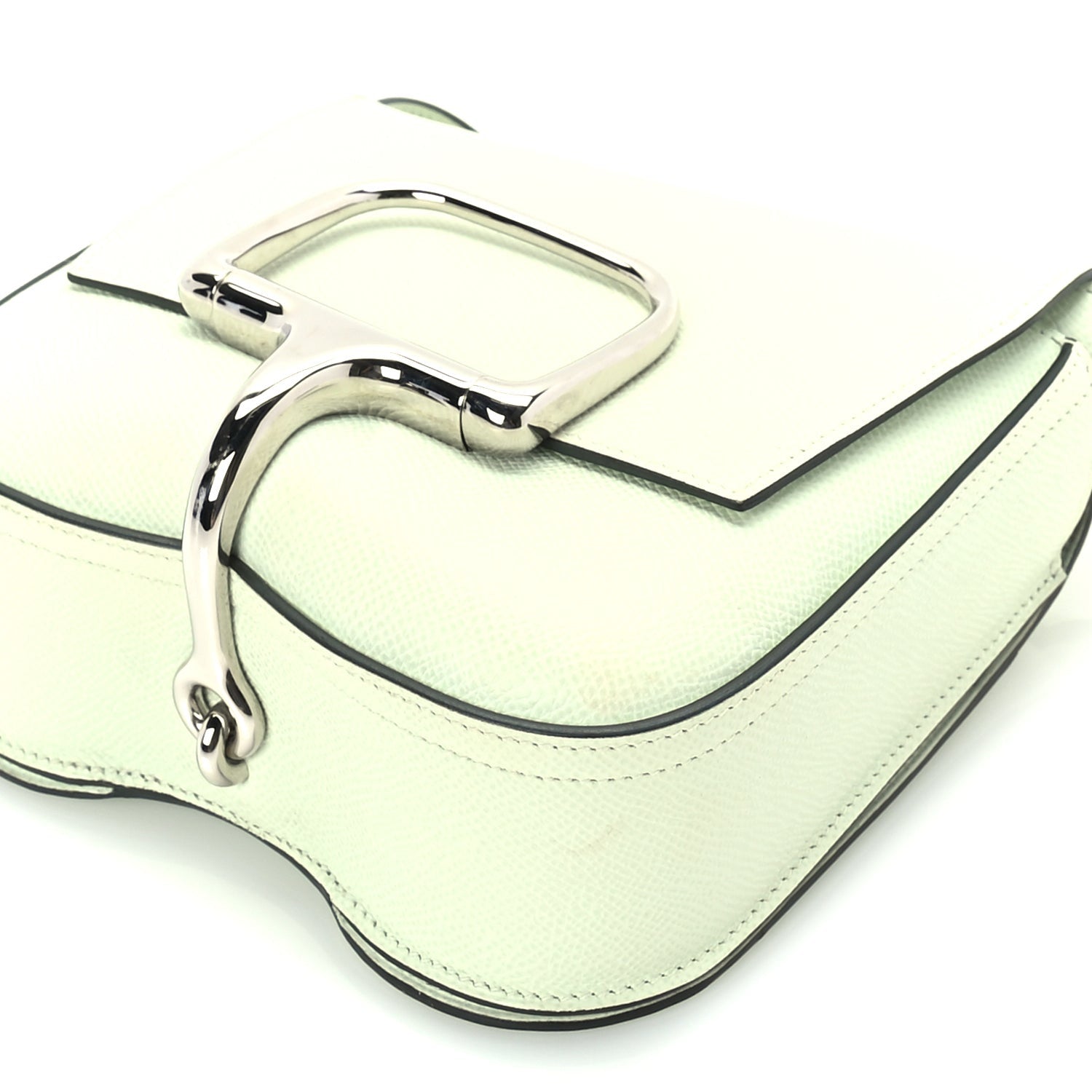 Hermes Epsom Mini Della Cavalleria  Vert Fizz 9 of 9