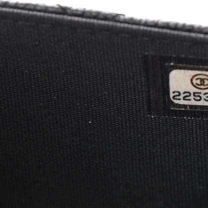 Chanel Caviar Quilted Boy Wallet On Chain WOC Black 9 of 13