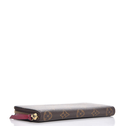 Louis Vuitton Monogram Clemence Wallet Fuchsia 4 of 17