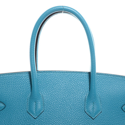 Hermes Togo Birkin 35 Turquoise 25 of 26