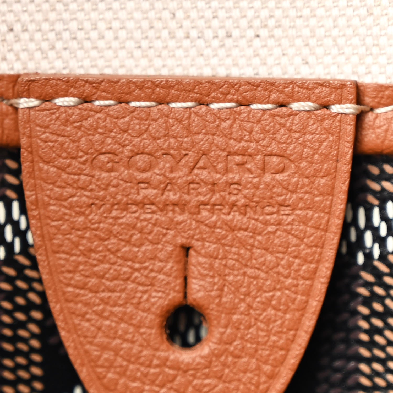Goyard Goyardine Artois MM Black Gold 6 of 10