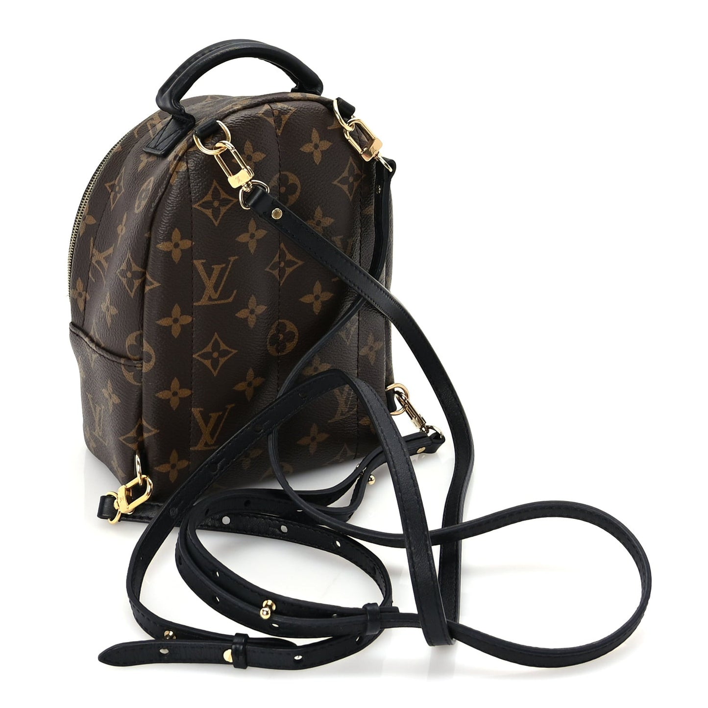 Monogram Palm Springs Backpack Mini Black