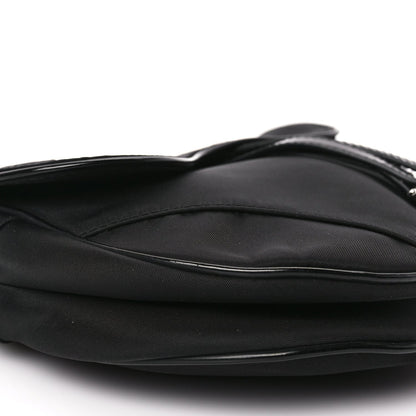 Christian Dior Nylon Saddle Bag Black 8 of 8
