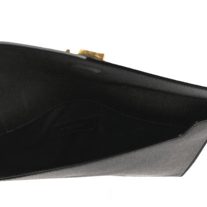 Saint Laurent Grain De Poudre Uptown Pouch Black 5 of 11