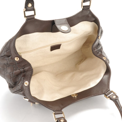 Gucci Guccissima Medium Sukey Tote Chocolate 5 of 7