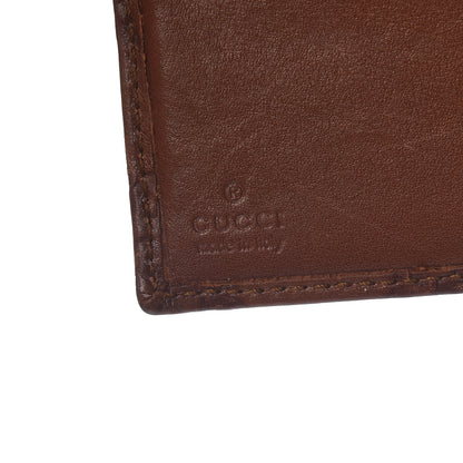 Gucci Guccissima New Britt Compact Wallet Brown 7 of 10