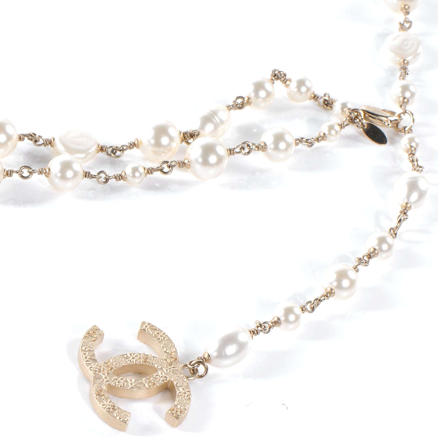 CC Irregular Pearl Belt Gold