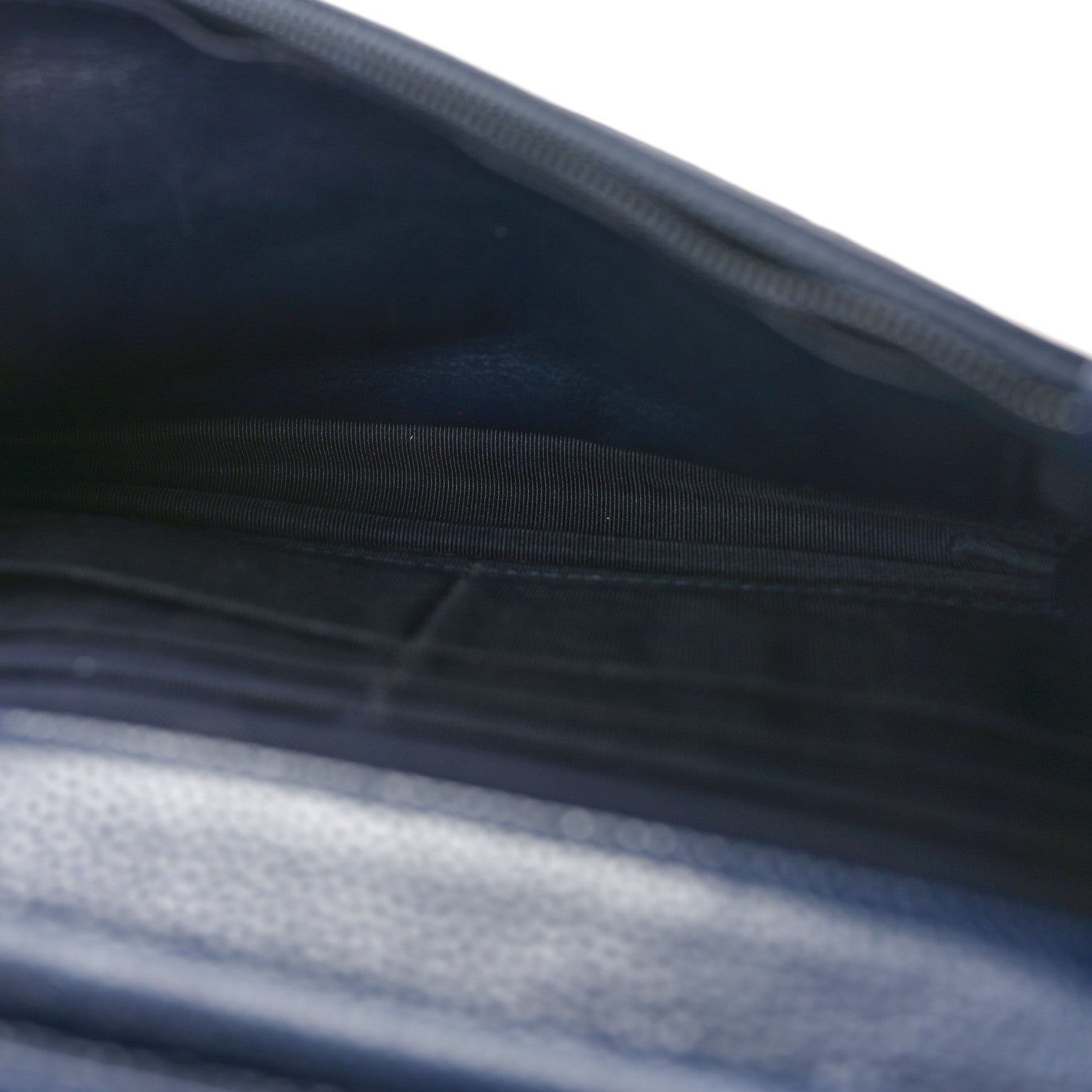 Chanel Caviar Quilted Wallet on Chain WOC Navy 5 of 11