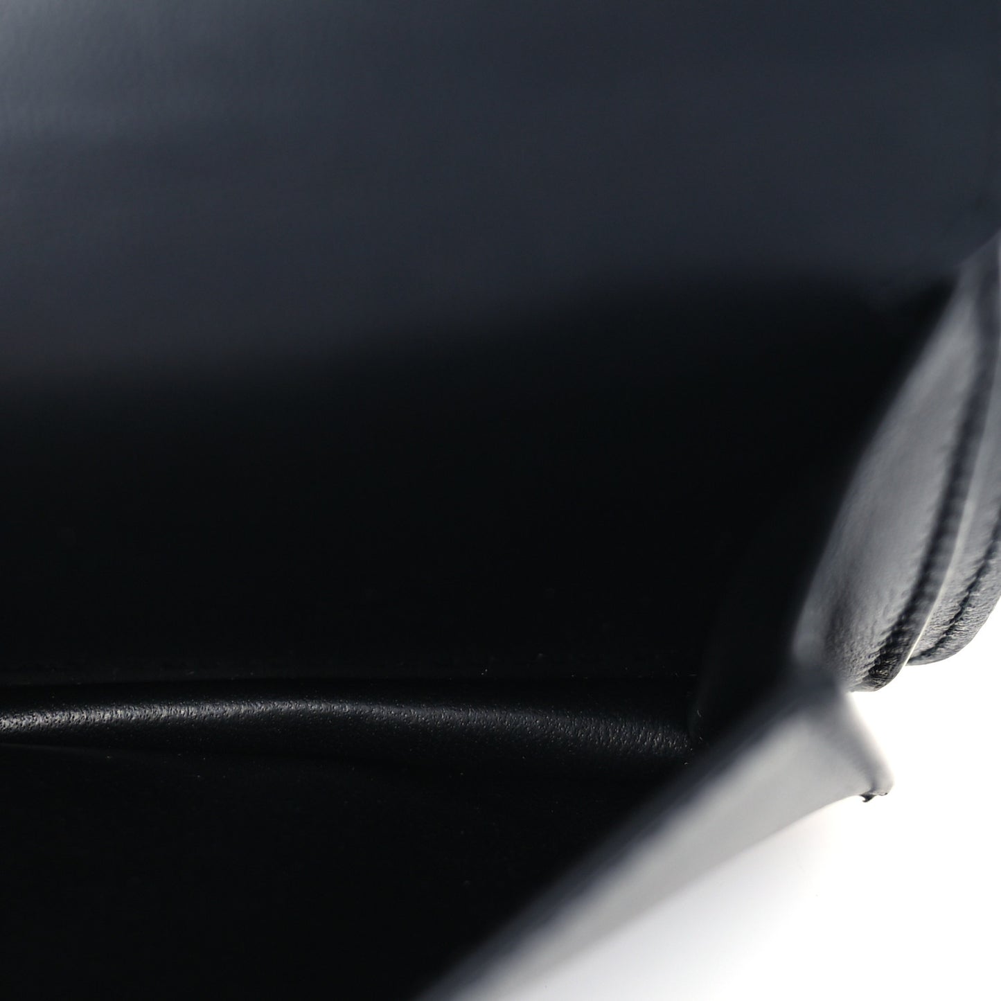 Arena Calfskin Monaco Logo Wallet Black