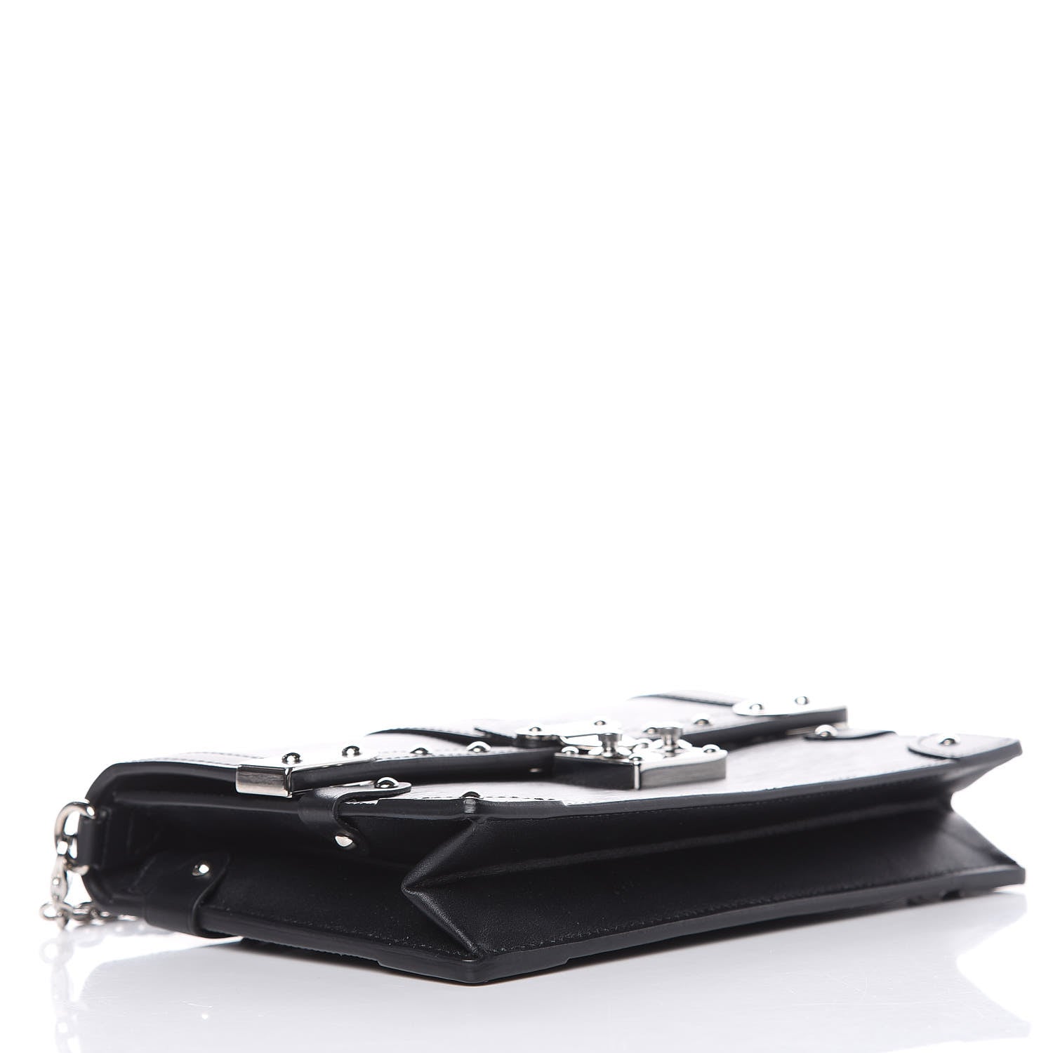 Louis Vuitton Epi Trunk Chain Wallet Black 4 of 12