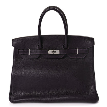 Hermes Togo Birkin 35 Raisin 1 of 9