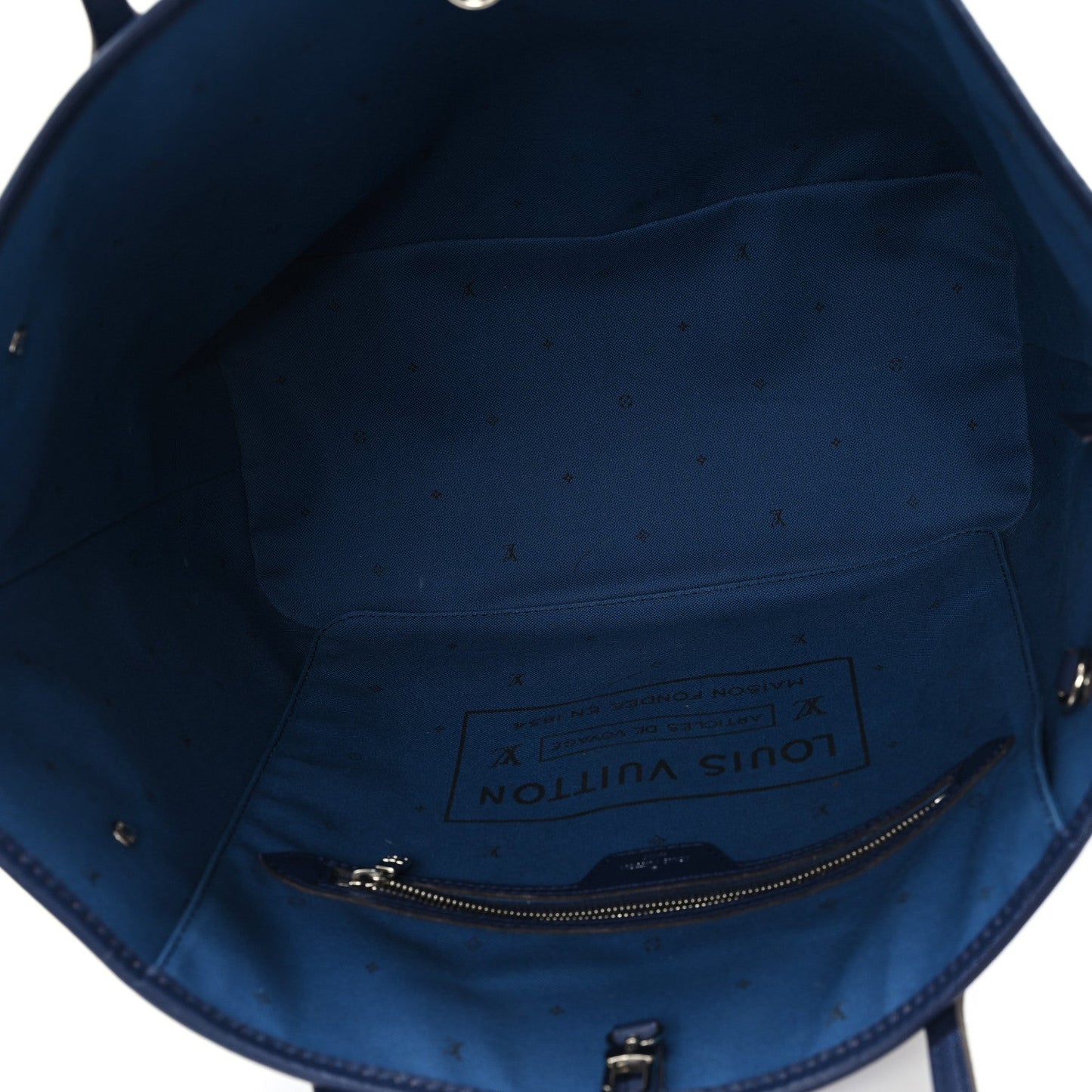 Monogram Escale Neverfull MM Blue