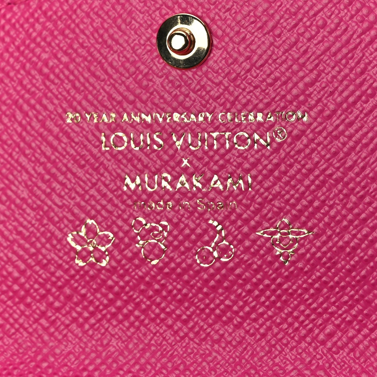 LV X TM Monogram Multicolor Rosalie Coin Purse White Kawaii Pink